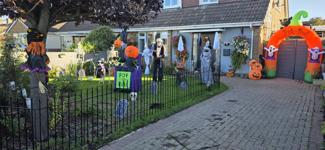 Halloween display