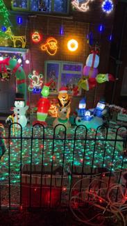 Come along and see are display we don’t do it for any charity just for any child that like lights 