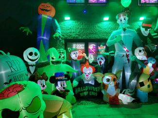 Whole shot of the Inflatable Display 