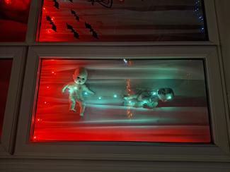 Creepy doll night lights