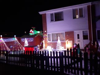 Lights, elves, santa