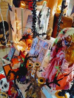 Charity Shop window display 